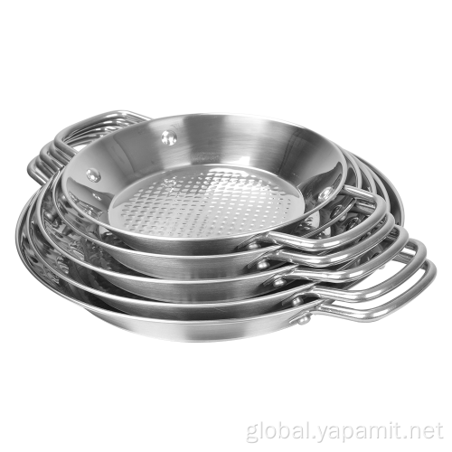Compound Bottom Seafood Pan Stainless Steel Seafood Pan Manufactory